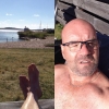 Bild från Mariebad av @ralasalmi - Playa Mariehamn ,sista badet ? Med Yvonne å Jonas