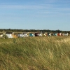 Bild från Skanörs Strand av @peterharnstam - Snart är två underbara veckor över, i morgon lämnar vi Falsterbo och Skanör. 
#beach #skanör #falsterbo #sommar2015 #badhytt