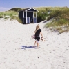 Bild från Skanörs Strand av @annefrej - Efter regn kommer solsken #skanör #skåne #badhytt #beach #strand #sand