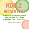 Hej hopp! Här kommer ett härligt erbjudanden inför öppningen.

Dela vår facebook-sida (gilla-sidan) på din facebook-profil så får du två bubbleteas till priset av en under öppningsveckan. Det enda du behöver göra är att visa upp din facebook-profil i kass
