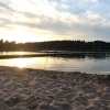 Bild av @johannadahlqvist - Pizza och bad i skogssjön!☀️