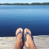 Bild från Playa Del Skärshult av @enricoandersson - Det finns många fördelar med mitt jobb.  Att kunna stanna vid en sjö i en skog är en utav dessa. 
#workhardforthemoney