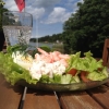 Räksallad på menyn
