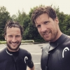 Bild från Smithska Udden av @runners_world_swimrun_norway - First we did some Swimrun with the new  constellation #teamKRINTUS and later this afternoon we are getting our swimming technique to perfection by @simcoachen at Delsjön - Gothenburg. We are doin