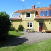 Baksidan av huset.