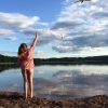 Bild från Dammsjön av @mariaelisabeth73 - Lördag kväll • Dammsjön • Mata måsar #dammsjön #ingetfilter #måsar #knott