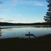Bild från Dammsjön av @liisaannikki - Kvällsdopp