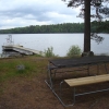 Från udden vid grillplatserna, 120610.