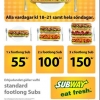Du har väl inte glömt vårt Dinner deal erbjudande?

Dinner Deals

Varje vardag mellan kl 18-21 samt HELA söndagar 

1• FOOTLONG 55kr
 2• FOOTLONG 100kr
 3• FOOTLONG 150kr

 VARMT VÄLKOMNA IN!