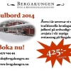 Under december serverar vi vårt traditionella julbord på Bergakungen.  Besök oss på http://www.bergakungen.nu/se för bokning.
Välkommna!