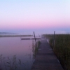 Bild från Solbergabadet av @christerhansson - #sottern #solbergabadet #summer #sommar #dimma #fog