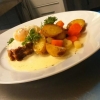 Nattbakad oxbringa med rostad potatis och 63C ägg! Klassiker med en twist, Välkomna på lunch!