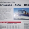 Båt till Hasslö Hamncafe:)