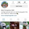 Hurra för våra 100 första följare på instagram!#matspersgården #100followers #tackfördet 
Vi heter MPGBedandBreakfast där