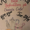 Premiär för Afternoon Tea på Sussis Café! Börja Tjejkvällen med en kopp tea och en massa goa snittar för 125:- / Pers.
Torsdagen den 20 november mellan 15:00 - 19:00 Varmt Väkomna!