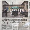 Nu finns vi både på Klostergatan, på cykel och i Sydsvenskan:)
