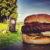 Bild från Stensjön Beachvolley av @froderberg - Försäsong inför #nässjöbeach10år Burgers and beach.