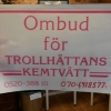 Nu är vi ombud för Trollhättans Kemtvätt! 
Vi har tagit över det från ICA Kvantum i Vänersborg. 
Välkomna att lämna in och hämta kläder, mattor, dukar m.m.