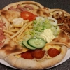 Lördags special nyhet!!!
Är det svårt o bestämma vilken pizza ska man äta, då rekommendera VK pizzeria Vulkan pizza som har fyra olika smak i samma pizza!!!
