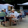 I helgen har gårdsbutiken öppet mellan 11-17 som vanligt. Dock håller caféet stäng, Famijen Batbayar-Purev från Mongol Yurt, som driver caféet och lagar mat i sommar, är i Stockholm över helgen för att göra reklam för vår Yurt Camping tillsammans med Mong