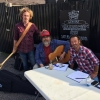 3/5 av Matti & Rökrock repar inför kvällens gig i Bräcke.
Blues, rock och annat från södern (både den svenska och den amerikanska). Rökrock blandar och ger. Det blir låtar av Steve Earle, Fabulous Thunderbirds, Peps, och många andra. Det blir även låtar f