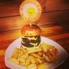 Cowgir´s favorit burgare tallrik / Cowgir`s favorite burger plate