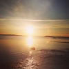 Bild från Storsand av @jonnagrundstrom - Kvällsdopp med bästis ❤️