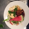 Veckans lunch 
Fläskfilé Black & White
Serveras med potatisgratäng