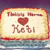 Stort grattis, återigen, på födelsedagen Keti. Tårtan gjord @tbilisishörna. 
