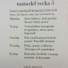 Nästa veckas matsedel