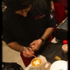 För Le croissants trevliga Baristor är det viktigt att kaffet ser lika fint ut som den smakar.