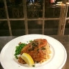 Dagens kött:
Schnitzel med kapris, citron, ansjovis och röstipotatis