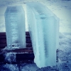 Bild av @halleforskanot - Ice-harvest at lake Lillsången.  #ice #icy #is #eis #ijs #lake #sjö #hällefors #örebrolän #västmanland #NAvinter #vinter #winterinsweden #winterwonderland #isstjärnan #bergslagen #sången #harvest