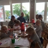 Idag var detta härliga gäng från Danmark hos oss. De hade läst om Öland och våffleriet i danska Femina. Kul!