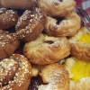 Kanelbullar, wienerbröd med vanilj & hallon