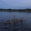 Bild från Sturefors Badplats av @kevgib1975 - Almost-midnight swim! 23:15 is close enough when u are 11