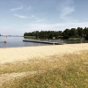 Bild från Sundbyholmsbadet av @helenesvejderud - Nästan helt folktomt på stranden kl 10 en söndag. Jag gillart! #eskilstuna #sunday #sundbyholm #sol #bad