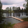 Bild från Nederlösabadet av @linus_tolke - #bad i Svartån vid badplatsen i Nederlösa.