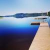 Bild av @lainsis - Spegelblank sjö idag!! #sjö #sol #sommar
