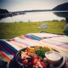 Bild från Sövdesjön av @anneliolssonlindstrom - Picknick vid Sövdesjön! Ljuvligt!