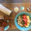 Kom och ät vår härliga brunchplanka på lördagar och söndagar mellan 11-14!
#vegan #raw #superfruit #fogarolli