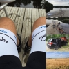 Bild från Tostarpssjön av @mikael.kulanko - Det börjar närma sig, Cykelvasan om 5 dagar, Ironman Cph om 13 dagar och jag och Maya simmar 500m och hustrun springer och MTB får gå några mil i lugnt tempo