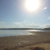 Bild från Tämta Beach av @pappatillwilma - Tämta för tredje gången denna vecka. Väderleksrapporterna skvallrar om att denna dag kan vara den sista med högsommarvärme. Så då fick det bli golf kl 7, cykeltävling efter det och nu bad i en varm sjö! Gött e de