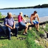 Bild från Sandviken Väddö av @f_zanetta - Tack för dessa härliga, soliga och inte minst badglada dagar 