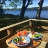 Bild från Västersjön av @carooo82 - Litta mat vid sjön!☀️