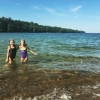 Bild från Stranden I Baskarp av @sophiajarl - En tur runt Vättern och bad i solen