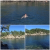 Bild från Djäknesundet av @mariecardesjo - Skönt med ett dopp i vättern