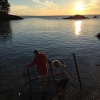 Bild av @haelsarebecca - Dags för kvällsdopp