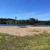 Bild från Ölsjöbadet av @tonka222 - Ny dag, ny passagerare, ny strand. #svensksommar