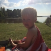 Bild från Lilla Badplatsen, Öresjö av @helniss - Underbart kvällsdopp o pannkakspicknick! ☀️